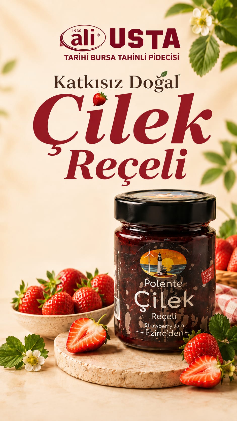 Çilek Reçeli